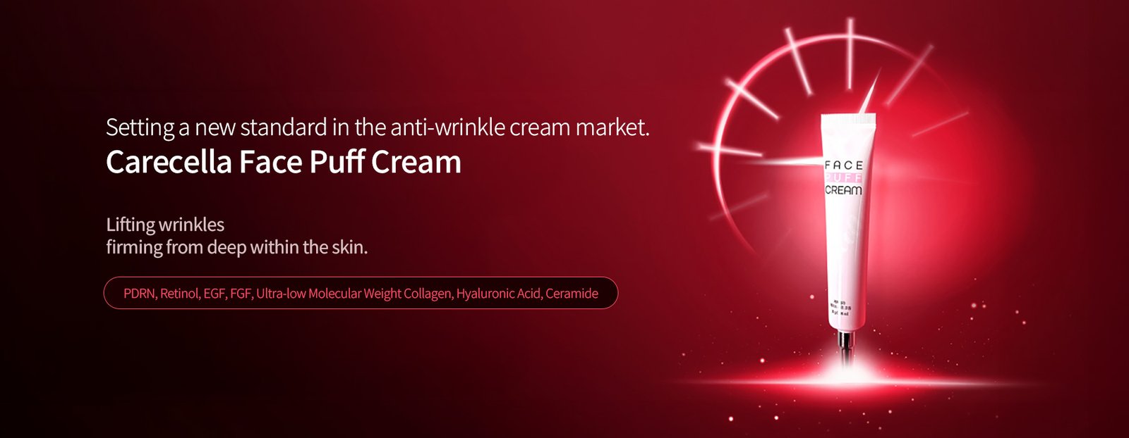 CareCella Face Puff Cream larga